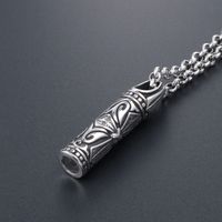 Simple Style Cool Style Printing 304 Stainless Steel Men's Pendant Necklace main image 5