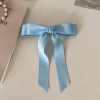 Women's Elegant Lady Korean Style Bow Knot Cloth Hair Clip main image 3