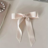 Women's Elegant Lady Korean Style Bow Knot Cloth Hair Clip sku image 1