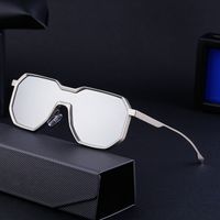 Exaggerated Modern Style Classic Style Square Pc Square Full Frame Men's Sunglasses main image 3