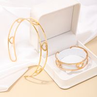 Simple Style Classic Style Heart Shape Alloy Hollow Out Women's Jewelry Set main image 5