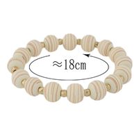 Bohemian Geometric Wooden Beads Beaded Unisex Bracelets main image 2