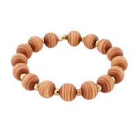 Bohemian Geometric Wooden Beads Beaded Unisex Bracelets sku image 5