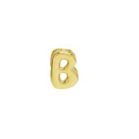 Copper 18K Gold Plated Simple Style Plating Letter Pendants sku image 4