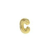 Copper 18K Gold Plated Simple Style Plating Letter Pendants sku image 5