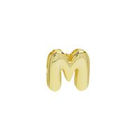 Copper 18K Gold Plated Simple Style Plating Letter Pendants sku image 15