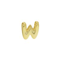 Copper 18K Gold Plated Simple Style Plating Letter Pendants sku image 25
