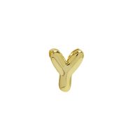 Copper 18K Gold Plated Simple Style Plating Letter Pendants sku image 27