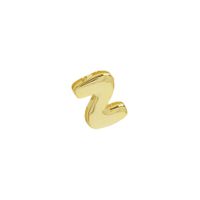 Copper 18K Gold Plated Simple Style Plating Letter Pendants sku image 28