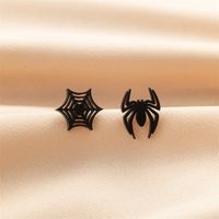 1 Pair Cute Modern Style Sweet Cat Tiger Spider Polishing Plating 304 Stainless Steel 18K Gold Plated Ear Studs sku image 33