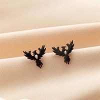 1 Pair Cute Modern Style Sweet Cat Tiger Spider Polishing Plating 304 Stainless Steel 18K Gold Plated Ear Studs sku image 36