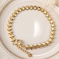 304 Stainless Steel Simple Style Classic Style Solid Color Bracelets sku image 1