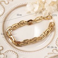 304 Stainless Steel Simple Style Classic Style Commute Solid Color Bracelets main image 5