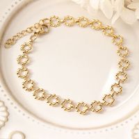 304 Stainless Steel Simple Style Classic Style Solid Color Bracelets sku image 1