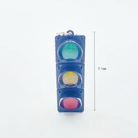 Funny Traffic Lights Plastic Unisex Bag Pendant Keychain main image 3