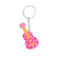 Cute Pistol Boots PVC Unisex Bag Pendant Keychain sku image 3