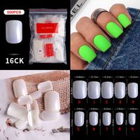Simple Style Geometric Plastic Nail Patches 1 Set sku image 32