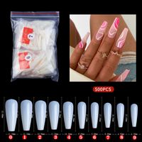 Simple Style Geometric Plastic Nail Patches 1 Set sku image 34