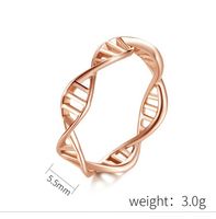 Simple Style Classic Style Solid Color 304 Stainless Steel 18K Gold Plated Rhinestones Rings In Bulk main image 3