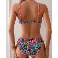 Women's Floral 2 Pieces Set Bikinis Swimwear main image 3