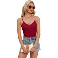 Women's Camisole Tank Tops Bowknot Streetwear Solid Color main image 2