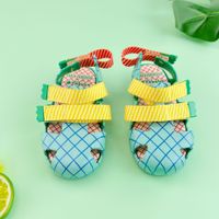 Unisex Casual Ditsy Floral Round Toe Casual Sandals sku image 16