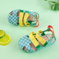 Unisex Casual Ditsy Floral Round Toe Casual Sandals main image 1