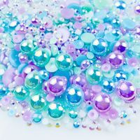 1200 Pieces Per Pack 3-10mm Resin Rhinestone Round DIY Accessories sku image 1