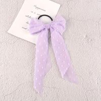 Women's Elegant Solid Color Bow Knot Cloth Hair Tie sku image 2