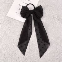 Women's Elegant Solid Color Bow Knot Cloth Hair Tie sku image 3