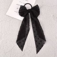 Women's Elegant Solid Color Bow Knot Cloth Hair Tie main image 6