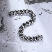 Casual Simple Style Solid Color 304 Stainless Steel Unisex Bracelets main image 5