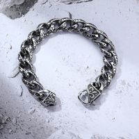 Casual Simple Style Solid Color 304 Stainless Steel Unisex Bracelets sku image 1