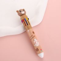 Creative Stationery Ten-color Cartoon Student  Retractable Ballpoint Pen sku image 33