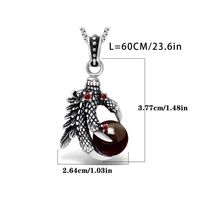 Brillant Patte Acier Inoxydable 304 Incruster Cristal Artificiel Unisexe Pendentif main image 2