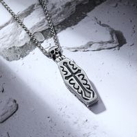 Casual Simple Style Skull 304 Stainless Steel Unisex Pendant Necklace main image 5