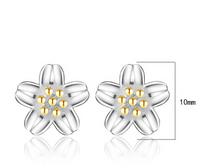 1 Pair Basic Classic Style Commute Flower Daisy Plating Copper Ear Studs main image 2