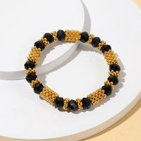 Casual Simple Style Color Block CCB Glass Beaded Women's Bracelets main image 2