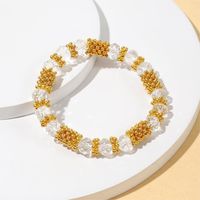 Casual Simple Style Color Block CCB Glass Beaded Women's Bracelets main image 4