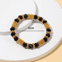 Casual Simple Style Color Block CCB Glass Beaded Women's Bracelets main image 6