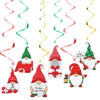 Christmas Classic Style Santa Claus Paper Holiday Festival Decorative Props sku image 1