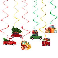 Christmas Classic Style Santa Claus Paper Holiday Festival Decorative Props sku image 3