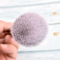 Simple Style Artificial Fiber Wooden Handle Makeup Brushes 1 Piece main image 2