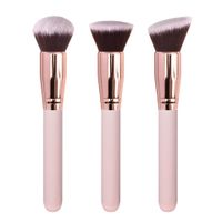 Simple Style Artificial Fiber Wooden Handle Makeup Brushes 1 Piece main image 4