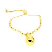 Copper 18K Gold Plated Casual Exaggerated Heart Shape Bracelets sku image 2