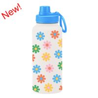 Casual Cute Letter 201 Stainless Steel 304 Stainless Steel Thermos Cup 1 Piece sku image 3