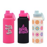 Casual Cute Letter 201 Stainless Steel 304 Stainless Steel Thermos Cup 1 Piece main image 5