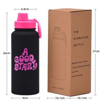 Casual Cute Letter 201 Stainless Steel 304 Stainless Steel Thermos Cup 1 Piece main image 2
