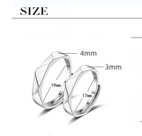 Copper Basic Simple Style Commute Plating Geometric Solid Color Open Rings main image 2