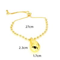 Copper 18K Gold Plated Casual Exaggerated Heart Shape Bracelets main image 2